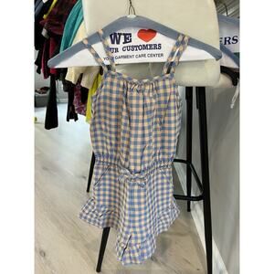 IMOGA girls Check & Tie Tye Romper, S